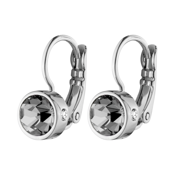 Dyrberg Kern Madu Silver Earrings - Grey